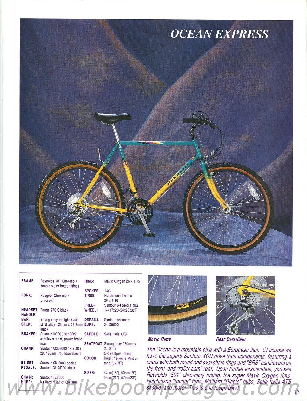 Peugeot 1989 USA Brochure